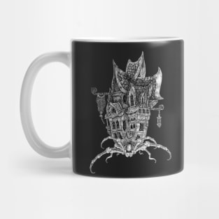 8 legged castle Mug